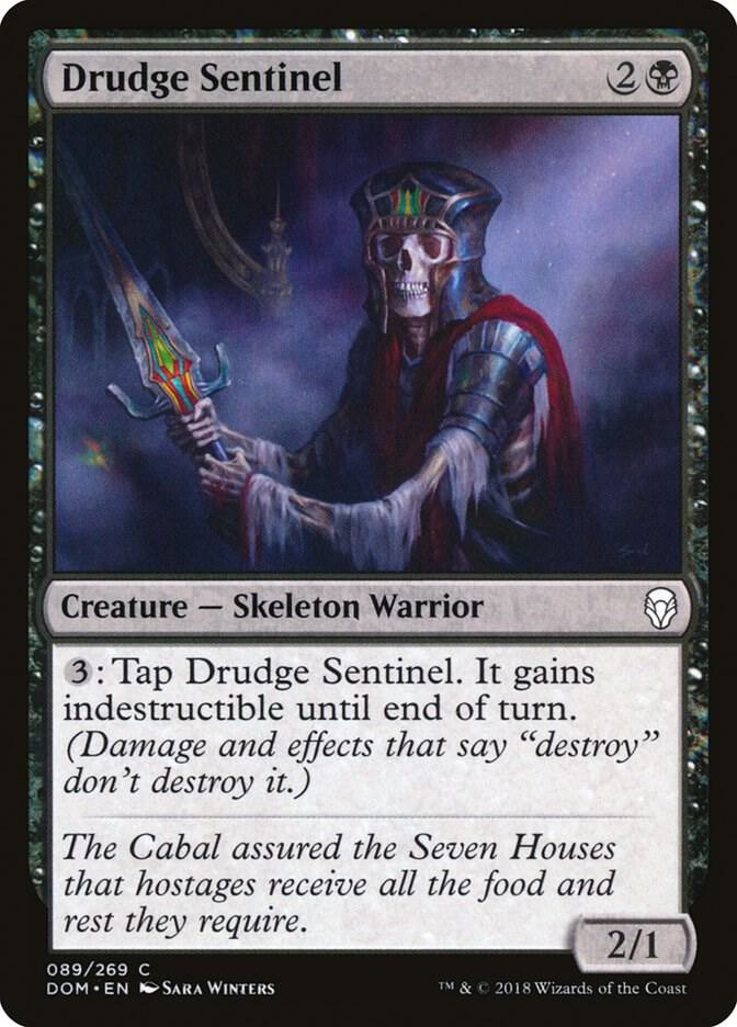Drudge Sentinel, DOM, 89, NM, Foil