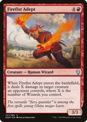 Firefist Adept, DOM, 121, NM