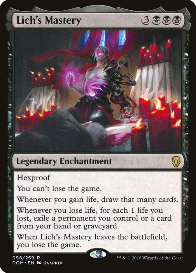 Lich's Mastery, DOM, 98, NM