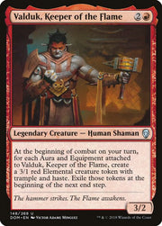 Valduk, Keeper of the Flame, DOM, 148, NM