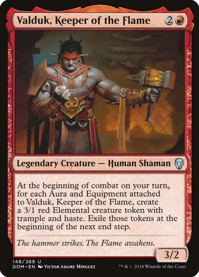 Valduk, Keeper of the Flame, DOM, 148, NM