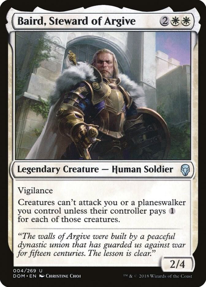 Baird, Steward of Argive, DOM, 4, NM