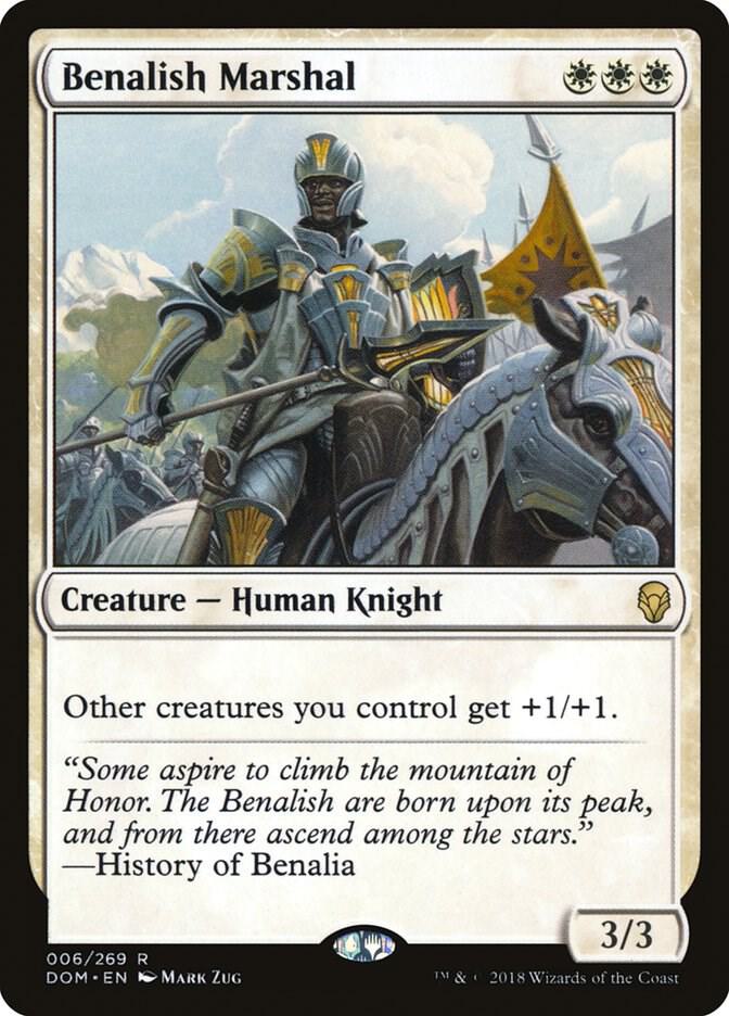 Benalish Marshal, DOM, 6, NM