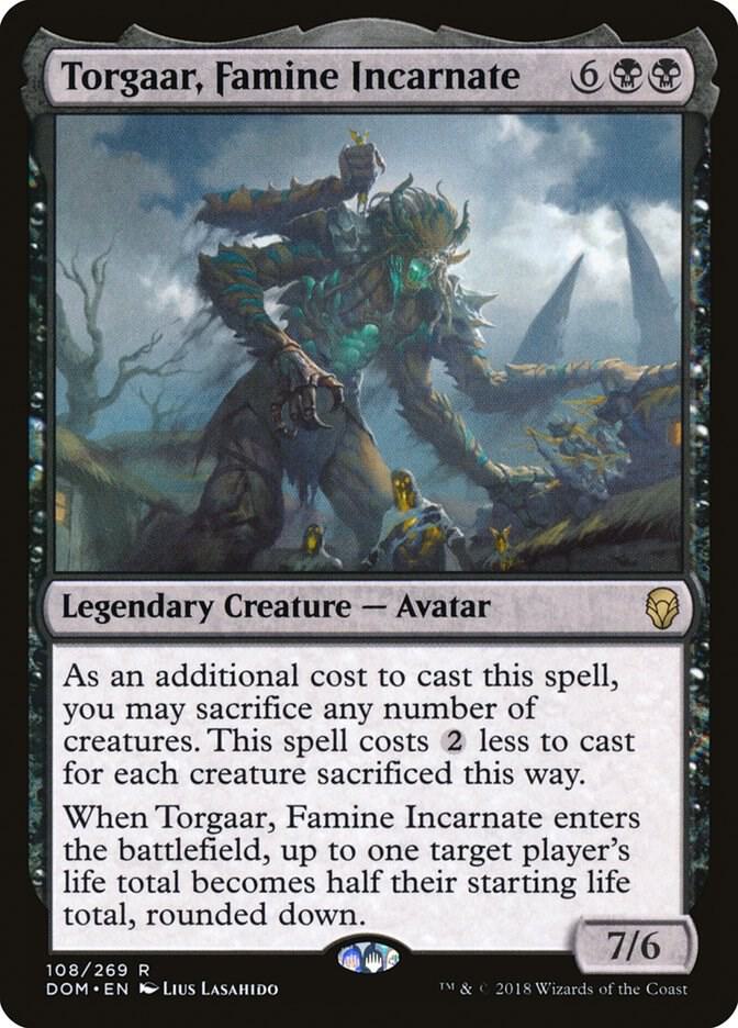 Torgaar, Famine Incarnate, DOM, 108, NM