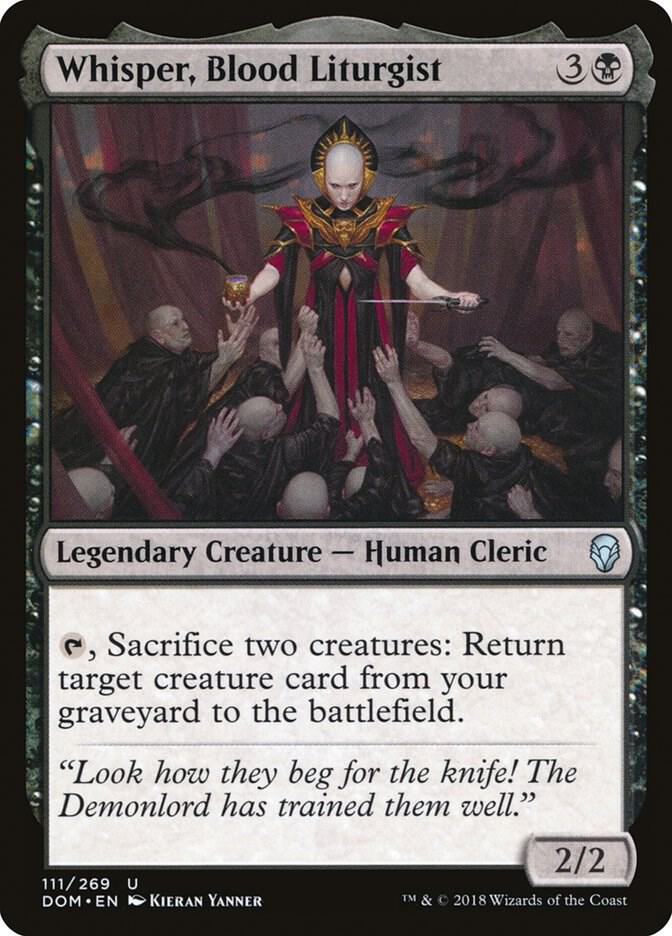 Whisper, Blood Liturgist, DOM, 111, NM