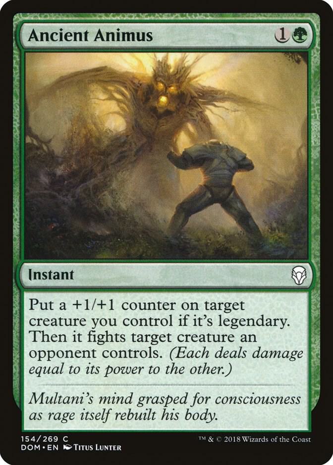 Ancient Animus, DOM, 154, NM