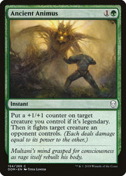 Ancient Animus, DOM, 154, NM, Foil