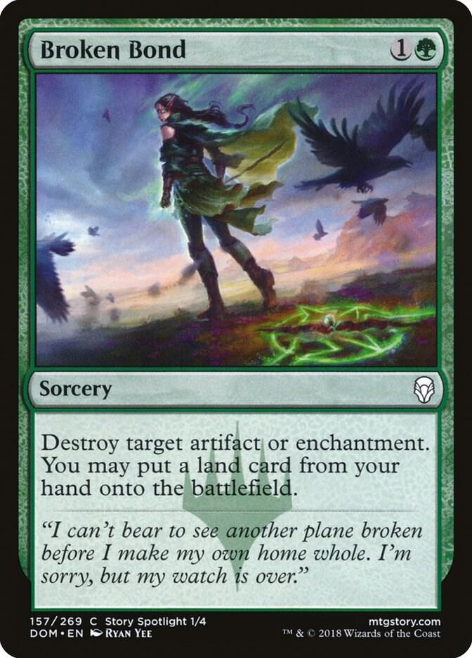 Broken Bond, DOM, 157, NM