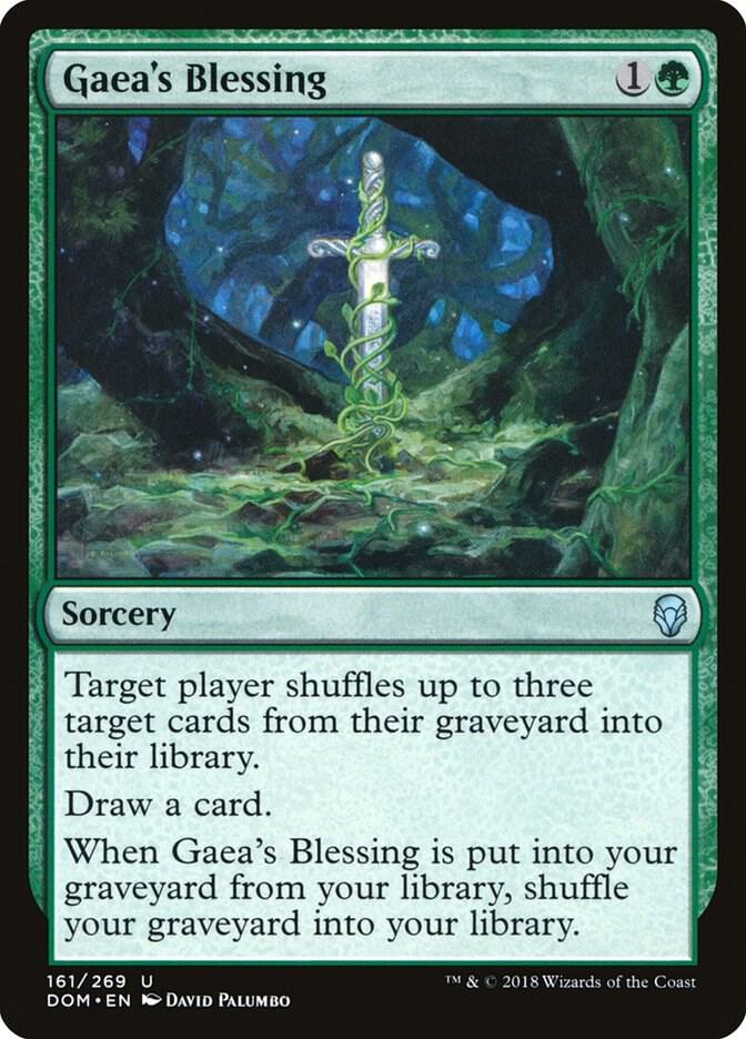 Gaea's Blessing, DOM, 161, NM