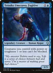 Tetsuko Umezawa, Fugitive, DOM, 69, NM, Foil