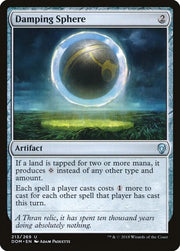 Damping Sphere, DOM, 213, NM, Foil