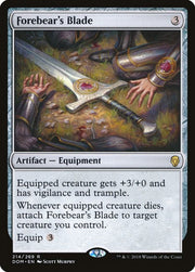 Forebear's Blade, DOM, 214, NM
