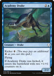 Academy Drake, DOM, 40, NM, Foil