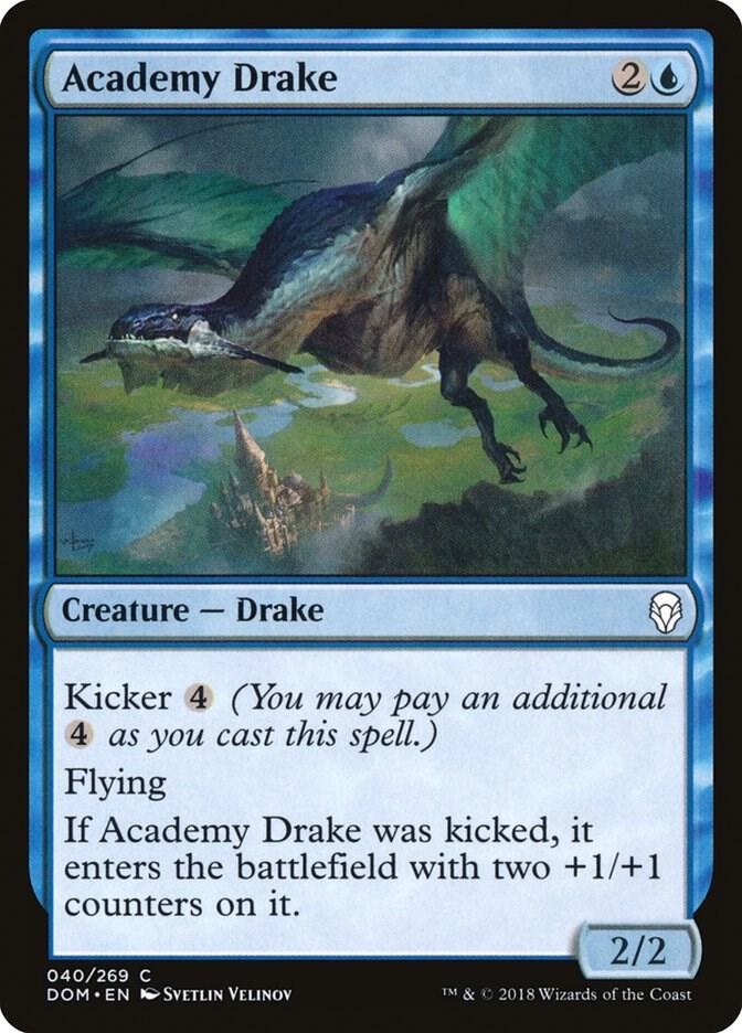 Academy Drake, DOM, 40, NM, Foil