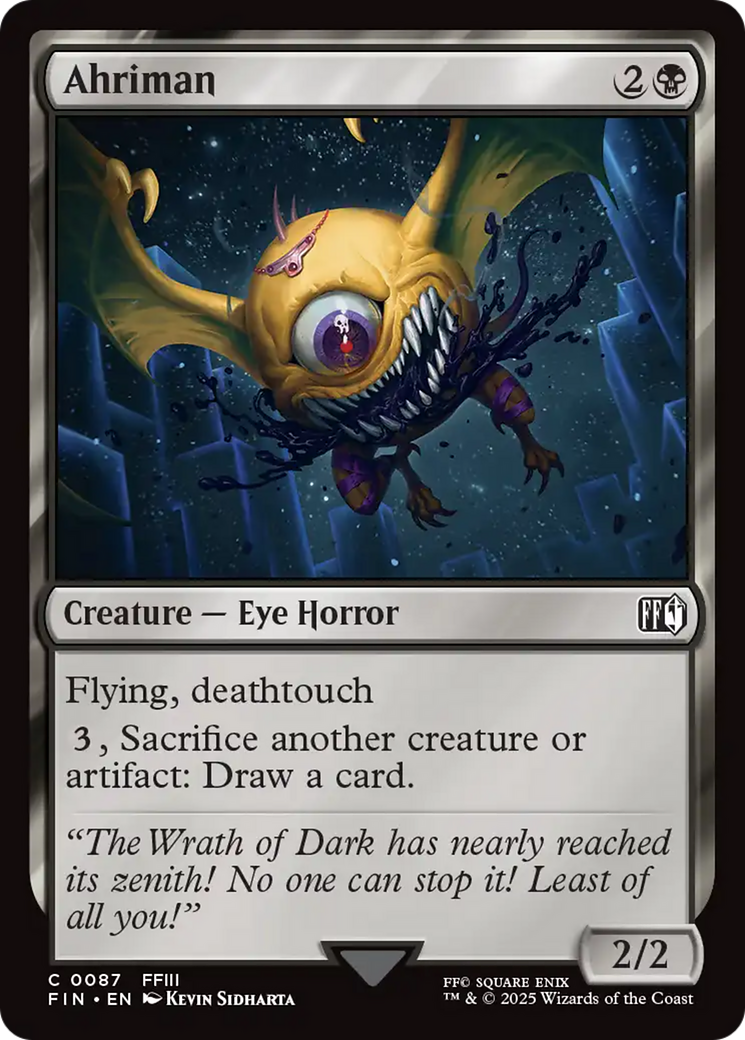 Ahriman (FIN) 87 - WZRD TCG