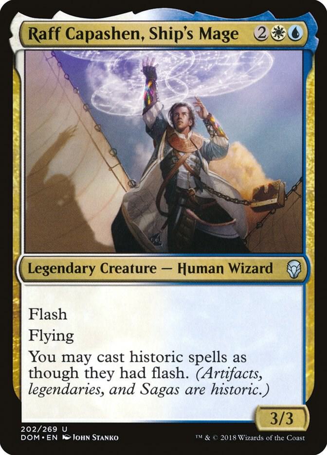 Raff Capashen, Ship's Mage, DOM, 202, NM