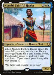 Niambi, Faithful Healer, DOM, 272, NM