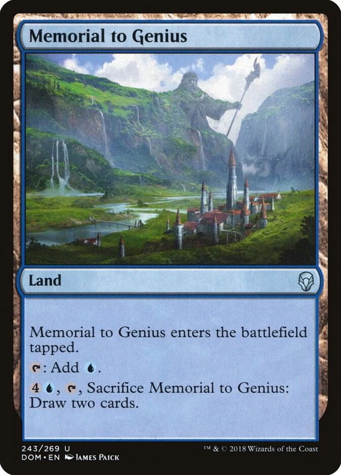 Memorial to Genius, DOM, 243, NM, Foil