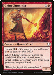 Ghitu Chronicler, DOM, 125, NM