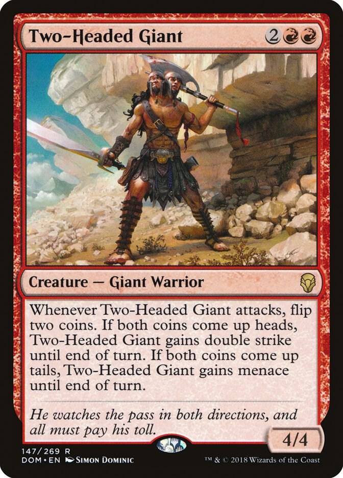 Two-Headed Giant, DOM, 147, NM