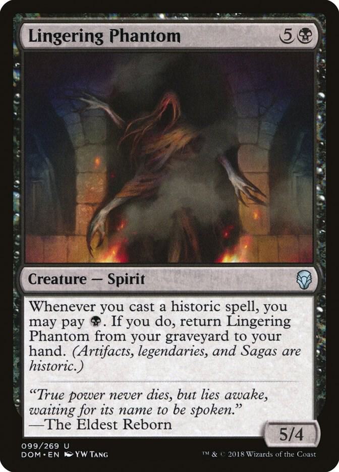 Lingering Phantom, DOM, 99, NM, Foil