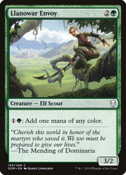 Llanowar Envoy, DOM, 169, NM, Foil