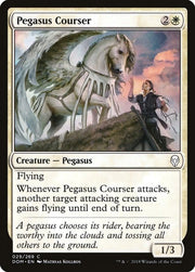 Pegasus Courser, DOM, 29, NM, Foil