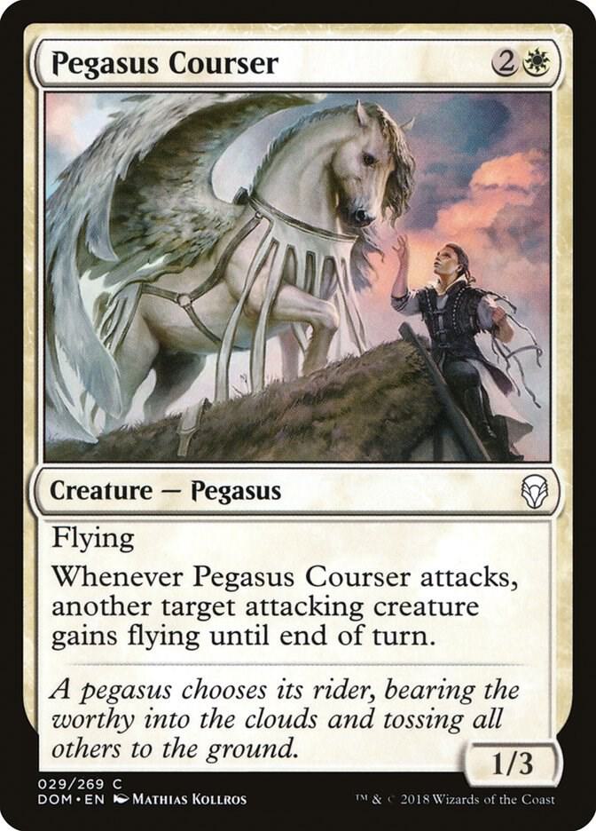 Pegasus Courser, DOM, 29, NM, Foil