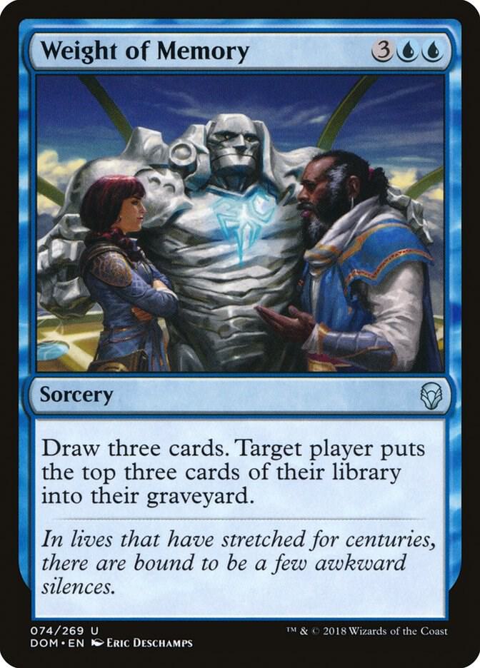 Weight of Memory, DOM, 74, NM, Foil