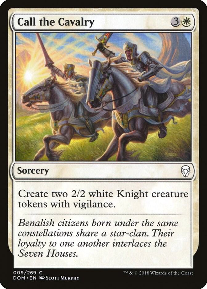 Call the Cavalry, DOM, 9, NM, Foil