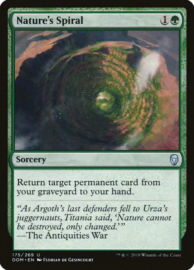 Nature's Spiral, DOM, 175, NM