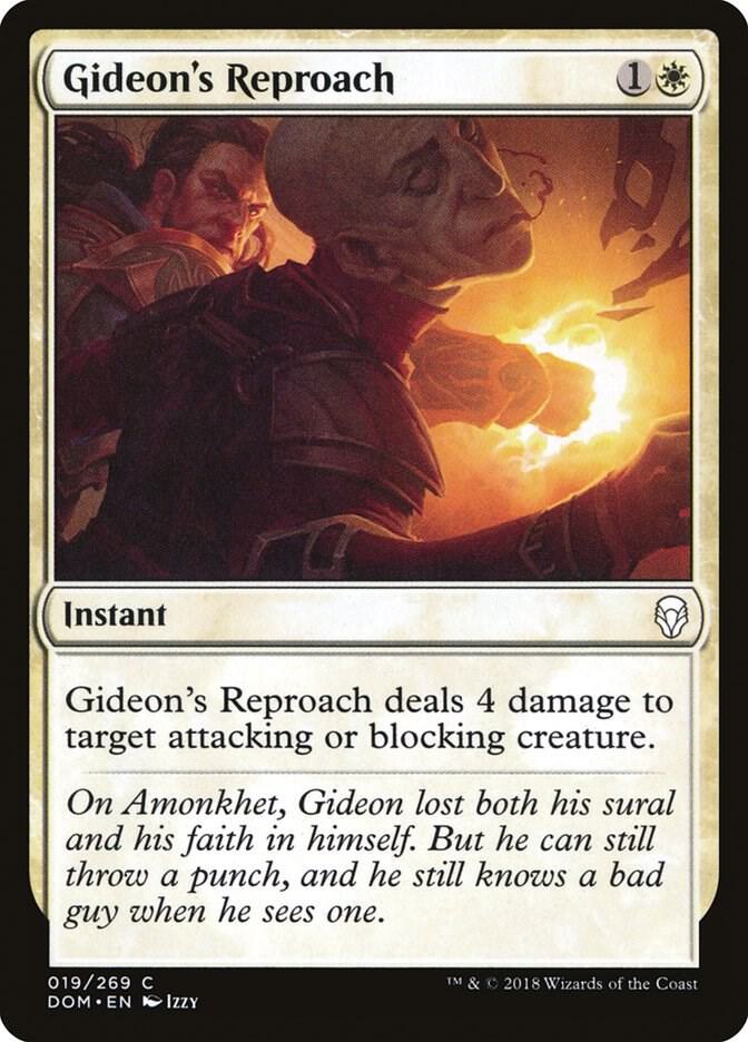 Gideon's Reproach, DOM, 19, NM, Foil