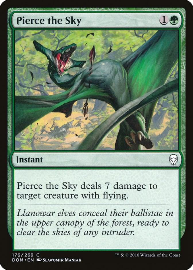Pierce the Sky, DOM, 176, NM, Foil