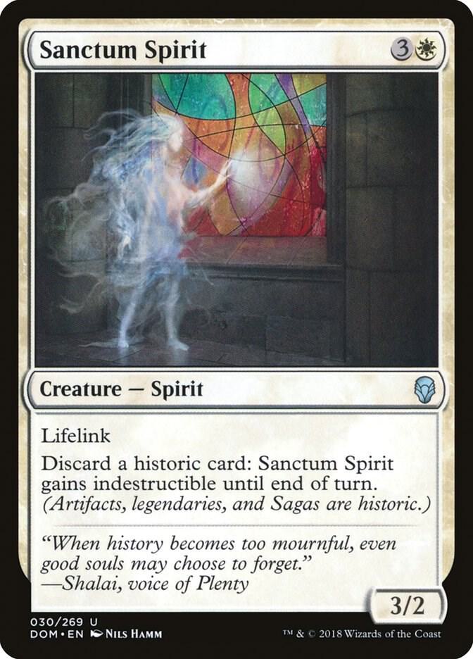 Sanctum Spirit, DOM, 30, NM, Foil