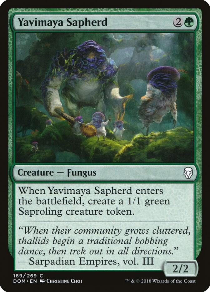 Yavimaya Sapherd, DOM, 189, NM, Foil