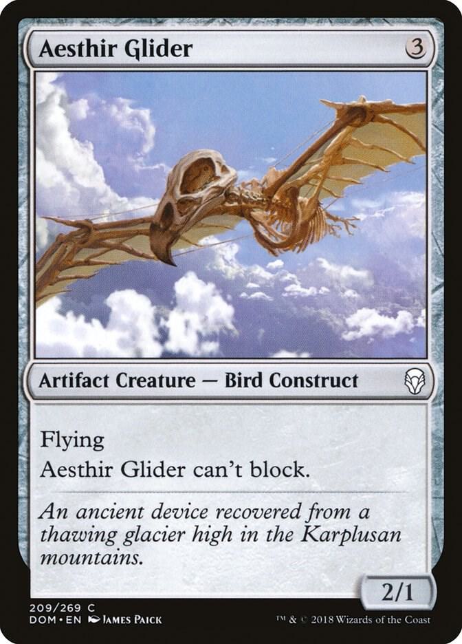 Aesthir Glider, DOM, 209, NM, Foil