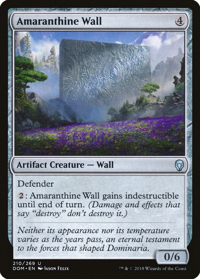 Amaranthine Wall, DOM, 210, NM
