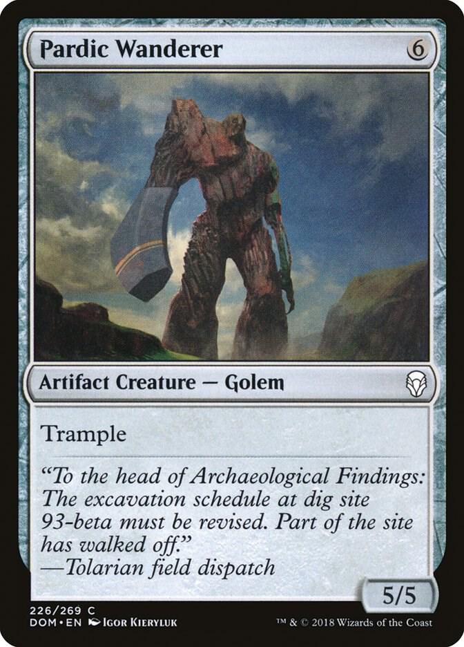 Pardic Wanderer, DOM, 226, NM, Foil