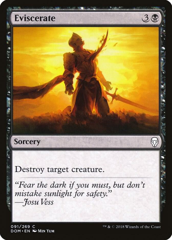 Eviscerate, DOM, 91, NM, Foil