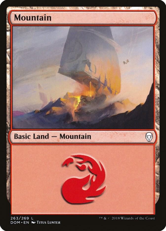 Mountain, DOM, 263, NM, Foil