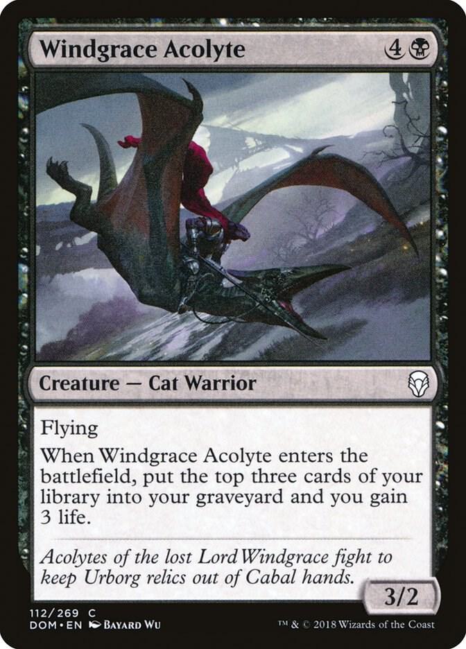 Windgrace Acolyte, DOM, 112, NM