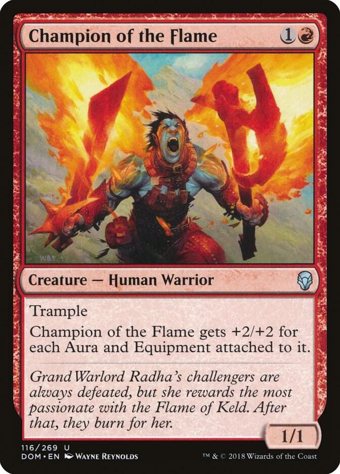 Champion of the Flame, DOM, 116, NM, Foil