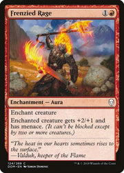 Frenzied Rage, DOM, 124, NM, Foil