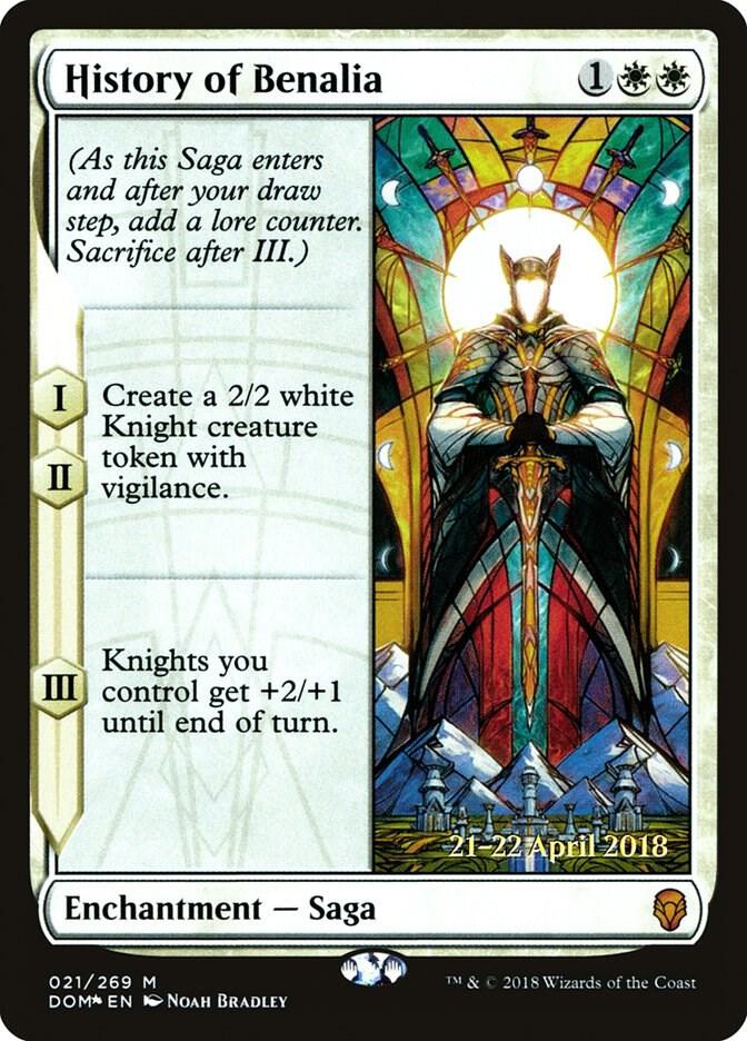 History of Benalia,, 21, Near Mint, Foil