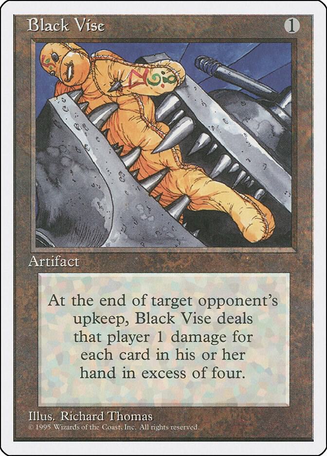 Black Vise, 4ED, 317, NM