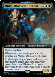 Mirko, Obsessive Theorist (MKC) 316