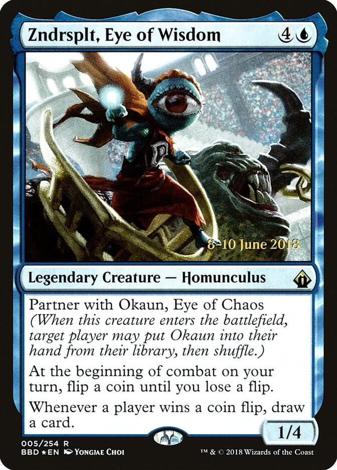 Zndrsplt, Eye of Wisdom,, 5, Near Mint, Foil