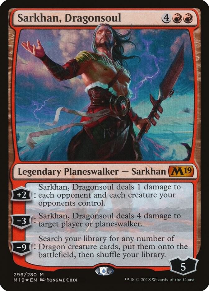 Sarkhan, Dragonsoul,, 296, Near Mint, Foil