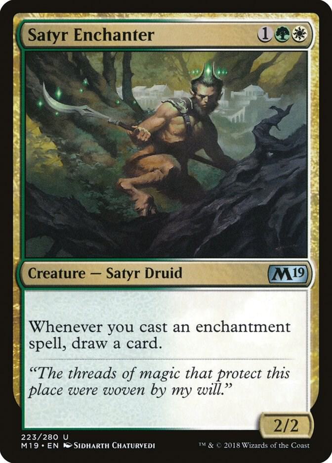 Satyr Enchanter,, 223, Near Mint, Foil