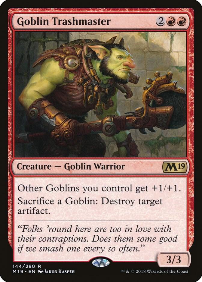 Goblin Trashmaster,, 144, Near Mint, Normal